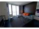 Bright living room with modern furniture, floor-to-ceiling windows, and a view at 4381 W Flamingo Rd # 3118, Las Vegas, NV 89103