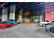 Luxurious parking with sports cars and high-end vehicles at the entrance at 4381 W Flamingo Rd # 3118, Las Vegas, NV 89103