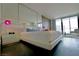 This primary bedroom is spacious and has a large bed with views at 4381 W Flamingo Rd # 3616, Las Vegas, NV 89103