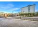 Gated entrance to a welcoming community of residential townhomes at 6821 Prairie Pearl St, Las Vegas, NV 89148