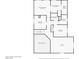Floor plan of second story of home with primary bedroom, three additional bedrooms, loft and laundry room at 7641 Lani Dawn St, Las Vegas, NV 89149