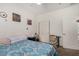Comfortable bedroom with a fan, closet, and blinds providing a relaxing atmosphere at 7927 Crested Starling Ct, North Las Vegas, NV 89084