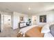 Bright bedroom featuring neutral walls, stylish furnishings, and a comfortable, inviting atmosphere at 799 Calm Crystal Ct # Lot 142, North Las Vegas, NV 89081