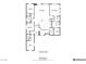 Detailed floor plan showcasing layout of bedrooms, living areas, kitchen, and bathrooms, with total area at 8129 Jim Steele Falls St, North Las Vegas, NV 89085