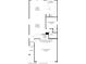 First floor plan featuring an open kitchen, dining area, great room, and 2-car garage at 8148 Rockflower St, Las Vegas, NV 89113