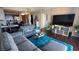 Cozy living room with modern furnishings, an open layout, and plenty of natural light at 8255 S Las Vegas Blvd # 1514, Las Vegas, NV 89123