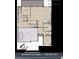 Detailed single-story floor plan showcasing the layout with a 3-car garage, bedrooms, and open-concept living spaces at 8316 Broad Peak Dr, Las Vegas, NV 89131