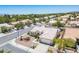 Scenic aerial perspective of the home, highlighting its landscaping, curb appeal, and neighborhood setting at 10301 Bent Brook Pl, Las Vegas, NV 89134