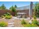 Relaxing hot tub nestled in a landscaped backyard oasis, perfect for unwinding at 10301 Bent Brook Pl, Las Vegas, NV 89134