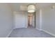 The spacious bedroom features plush carpeting and a large closet at 150 Las Vegas Blvd # 2003, Las Vegas, NV 89101