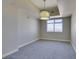 This bedroom features neutral colors and plush carpeting at 150 Las Vegas Blvd # 2003, Las Vegas, NV 89101