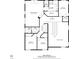 Detailed floor plan showcases spacious layout with bedrooms, bathrooms, walk-in closets, and open areas at 2104 Spanish Town Ave, North Las Vegas, NV 89031
