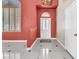 The front entrance is bright and inviting, with tiled floors, arched windows, and a glass front door at 2104 Spanish Town Ave, North Las Vegas, NV 89031