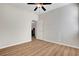 Bedroom with door, closet, and neutral colored walls at 248 Windmill Croft Dr, Las Vegas, NV 89148