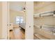 Closet featuring shelving with towels at 251 S Green Valley Pkwy # 1311, Henderson, NV 89012