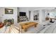Spacious living area with light colors, fireplace, and natural light at 2612 Dearport Ct, Henderson, NV 89052