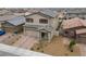 Charming two-story home featuring neutral stucco, well-maintained landscaping, and a convenient two-car garage at 2729 Pavehawk Way, Las Vegas, NV 89156