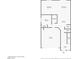 Detailed view of the first floor plan of the home, highlighting room sizes and layout at 2729 Pavehawk Way, Las Vegas, NV 89156