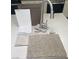 Contemporary kitchen materials including a sleek stainless steel faucet, bright white quartz, and pleasant colored flooring at 2775 Fantoni St, Henderson, NV 89044