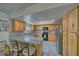 Kitchen featuring stainless steel appliances, granite counters and wood cabinets at 291 E Hickory St, Pahrump, NV 89048