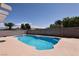 Sparkling backyard pool perfect for relaxing or entertaining on warm days at 6016 Bungalow Bay St, Las Vegas, NV 89130