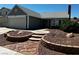 Charming single Gathering home with brick landscaping and two car garage at 6361 Copperfield Ave, Las Vegas, NV 89108