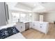 Modern kitchen with white countertops, stainless steel appliances, and plenty of natural light at 637 Otono Dr, Boulder City, NV 89005