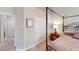 Comfortable bedroom with a decorative bed frame and cozy lighting, creating a relaxing atmosphere at 76 Stock Option St # 2, Henderson, NV 89074