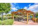 Outdoor gazebo with seating provides a relaxing community space at 76 Stock Option St # 2, Henderson, NV 89074
