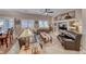 Relaxing living room with stylish furniture, built-in shelving, and lots of natural light at 76 Stock Option St # 2, Henderson, NV 89074