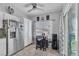 Bright eat-in kitchen nook features tile floors and lots of sunlight at 7929 Ben Hogan Dr, Las Vegas, NV 89149