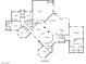 Detailed floor plan showcasing the home's layout, including bedrooms, bathrooms, and living areas at 8620 W La Madre Way, Las Vegas, NV 89149