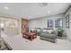 Comfortable living room with a wet bar and a sectional sofa at 1005 Old Creek Way, North Las Vegas, NV 89084