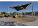Community playground with shade canopies at 1055 Fish Pond Ave, Henderson, NV 89014