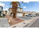 Charming two-story home with desert landscaping features a two-car garage and spacious driveway at 1360 Angel Falls St, Las Vegas, NV 89142