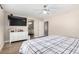 Spacious main bedroom with an ensuite bathroom at 1360 Angel Falls St, Las Vegas, NV 89142