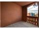 Outdoor balcony with stucco ceiling and walls, decorative columns and complex view at 20 E Serene Ave # 401, Las Vegas, NV 89123