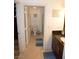 This bathroom comes equipped with storage cabinets and tiled floors at 270 E Flamingo Rd # 223, Las Vegas, NV 89169