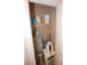 A well-organized closet featuring cleaning supplies and storage solutions at 270 E Flamingo Rd # 223, Las Vegas, NV 89169