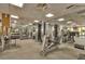 Fully equipped gym with modern weight machines and mirrored walls, for convenient workouts at 270 E Flamingo Rd # 223, Las Vegas, NV 89169