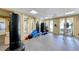 Workout room with punching bag, weights and assorted workout equipment, creating a dedicated fitness space at 270 E Flamingo Rd # 223, Las Vegas, NV 89169