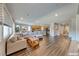 Expansive living room featuring hardwood floors and an open layout at 2910 Monate Ct, Henderson, NV 89044