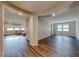 Spacious living room featuring hardwood floors and ample natural light at 2910 Monate Ct, Henderson, NV 89044