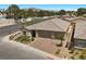 Beautiful single-Gathering home with manicured front yard and a convenient three-car garage near tree lined street at 3706 Etendre Ct, Las Vegas, NV 89121