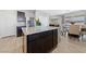 Stylish kitchen with granite counters, stainless appliances, and a dining area with natural light at 3854 Stadium Ave, Las Vegas, NV 89120