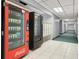 Hallway with vending machines for snacks and drinks, and access to common areas at 3930 University Center Dr # 603, Las Vegas, NV 89119