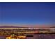 Amazing city skyline view at night at 414 Tranquil Peak Ct, Henderson, NV 89012