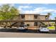 Exterior view of building with covered parking and well-maintained landscaping at 4400 S Jones Blvd # 2033, Las Vegas, NV 89103