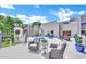 Relaxing roof deck featuring cushioned seating and lush plants for outdoor enjoyment at 745 N Royal Crest Cir # 141, Las Vegas, NV 89169