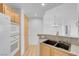 Kitchen featuring granite counters and a modern, undermount sink at 75 E Agate Ave # 206, Las Vegas, NV 89123